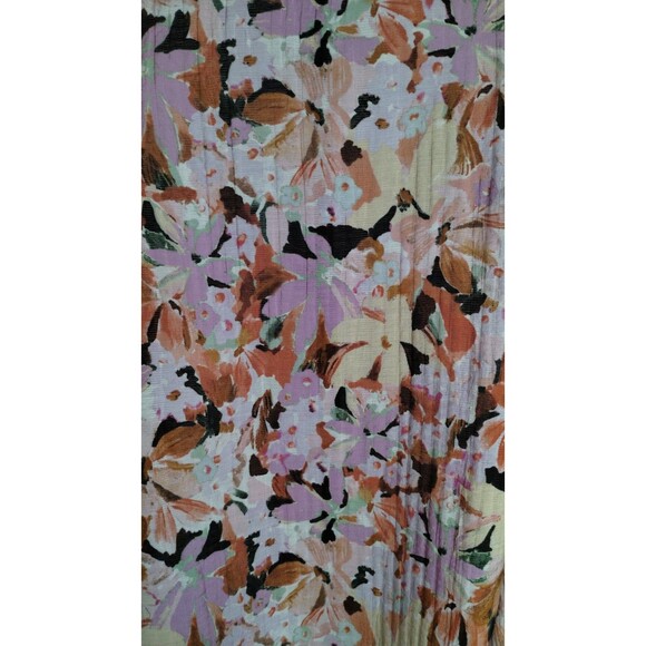 Lindex Smocked Long Sleeve in Floral Breeze womens size M/L - Picture 7 of 11